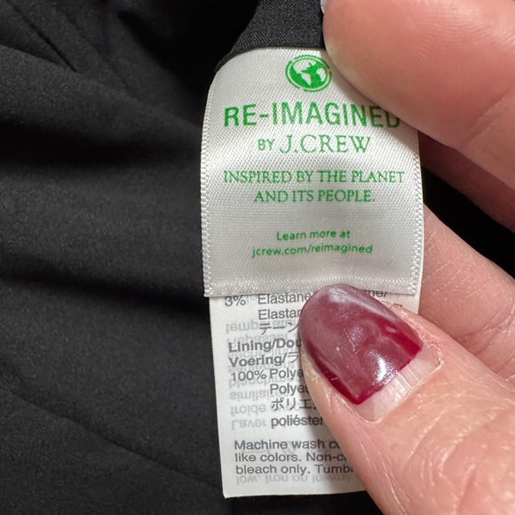 J. Crew No 2 Pencil Skirt Stretch Cotton Leopard Size 4 NWT - Picture 5 of 15